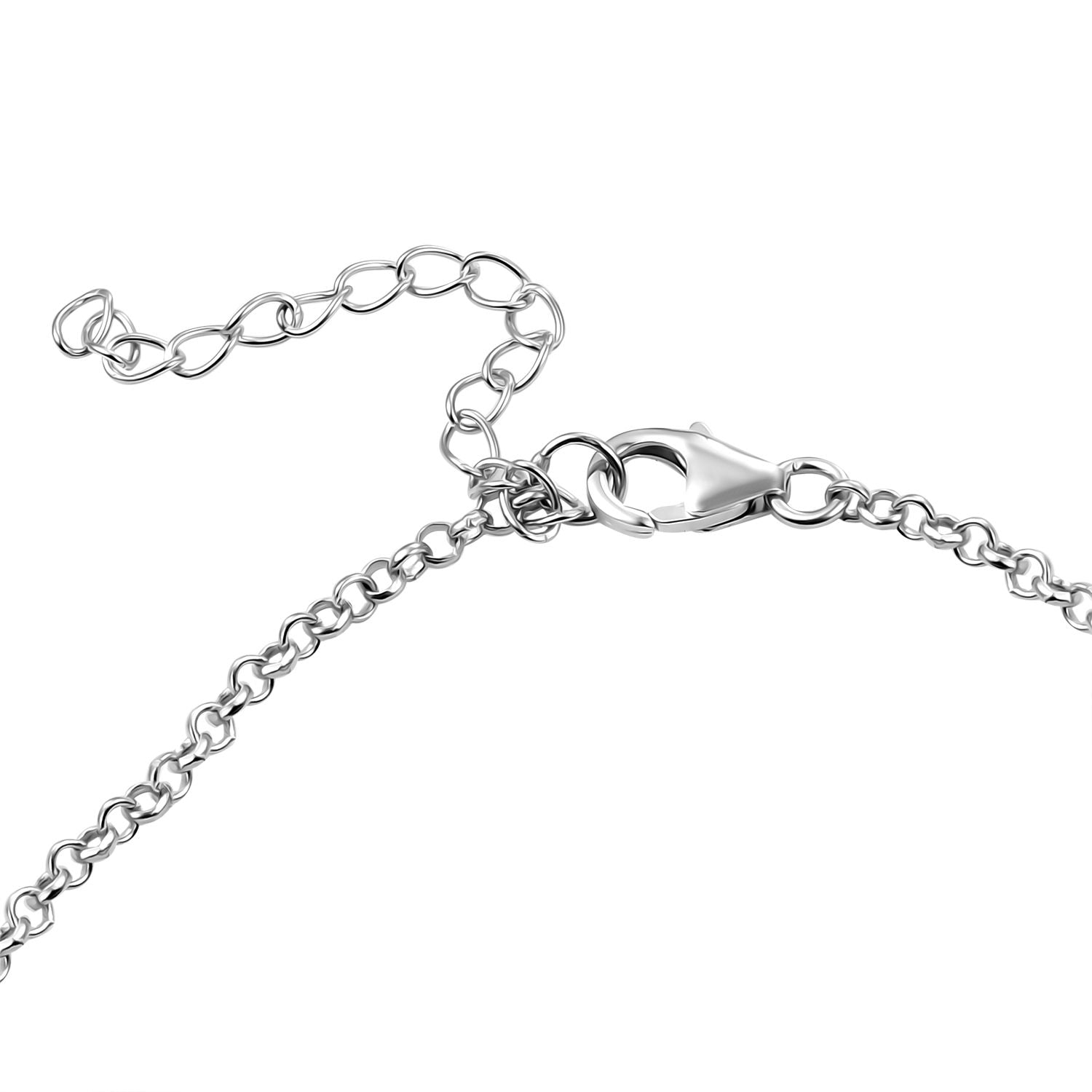 Moissanit Armband ca. 18 cm 925 Silber rhodiniert ca. 1.13 ct