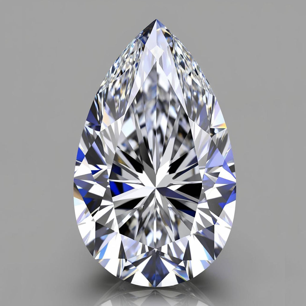 LUXURIANT DIAMOND - Lab Grown Diamant Tropfen 16x10 IGI zertifiziert VS1/G, ca. 5.00 ct