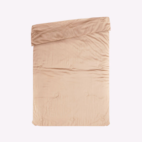 Bambus-Bettdecke mit Steppung, temperaturausgleichend, hypoallergen, mit 100?% Bambusfüllung, 135x200?cm, rosa