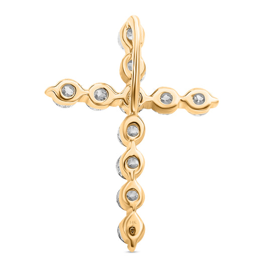 LUXURIANT DIAMOND - Lab Grown Diamant VS-GH Anhänger, 585 Gold ca. 0.50 ct