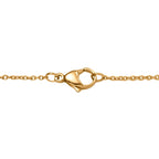 Serra Gaucha Citrin Halskette ca. 45 cm Messing ca. 2,88 ct.