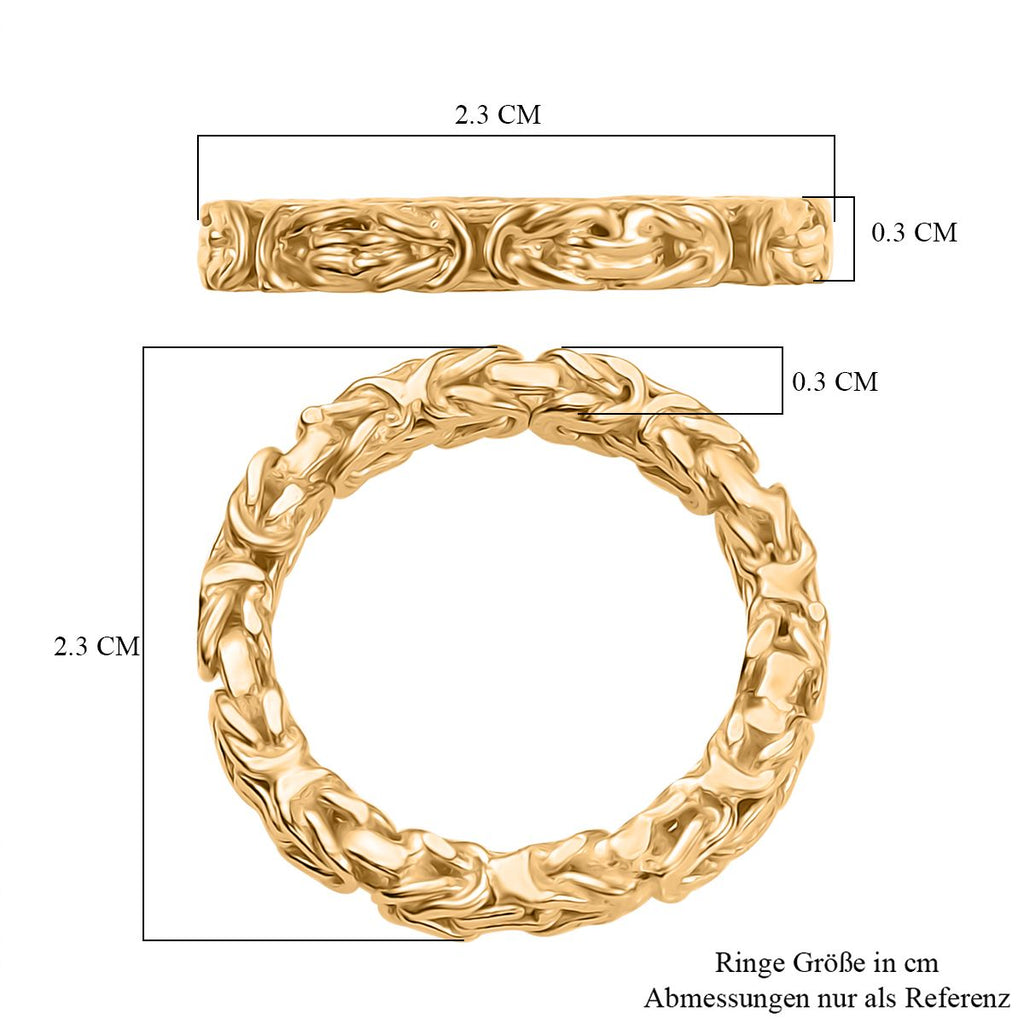750 Gelbgold Vermeil
