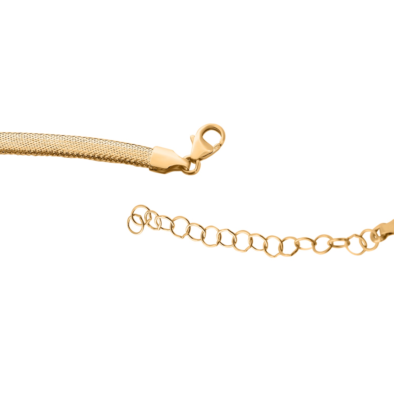 GORINI GIOIELLI - 585 Gold Kette ca. 40.5 cm+ 5 cm Extender ca. 3,51g