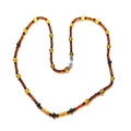 Bernstein Halskette, 60 cm