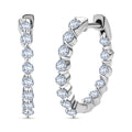 LUXURIANT SGL zertifizierte SI-GH Labor Diamant Ohrringe - 1 ct.