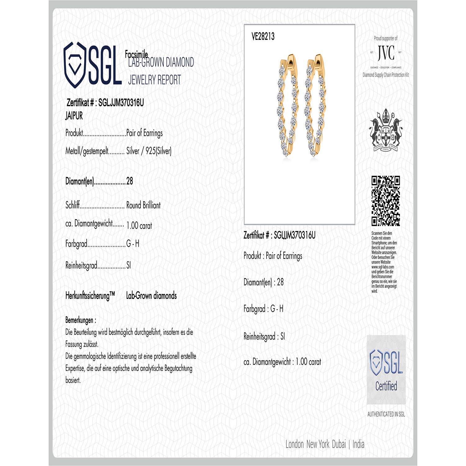 750 Gelbgold Vermeil