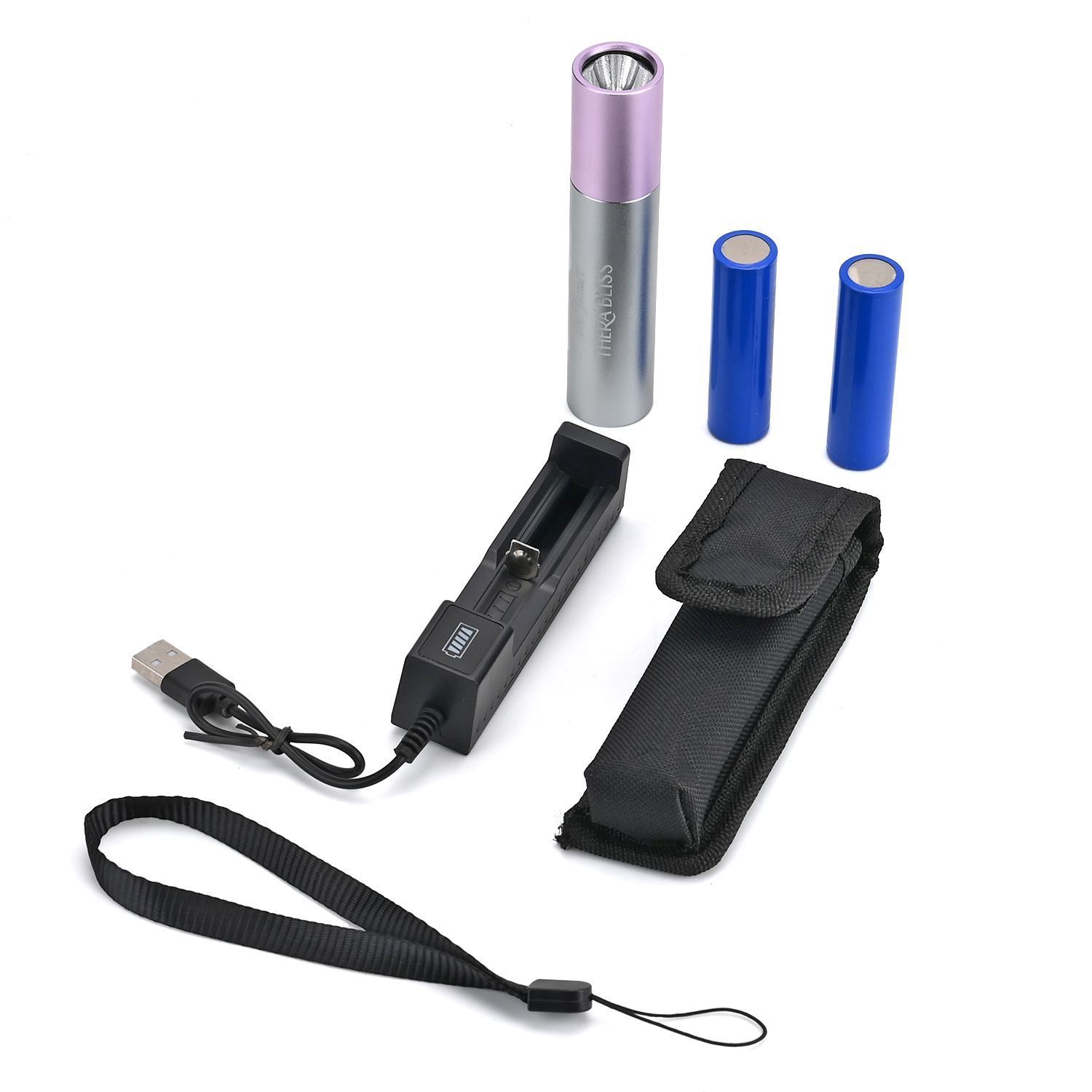 SOULSMART - Terralicht - Rotlichttherapie zur Schmerzlinderung, inkl. 2 wiederaufladbare Batterien