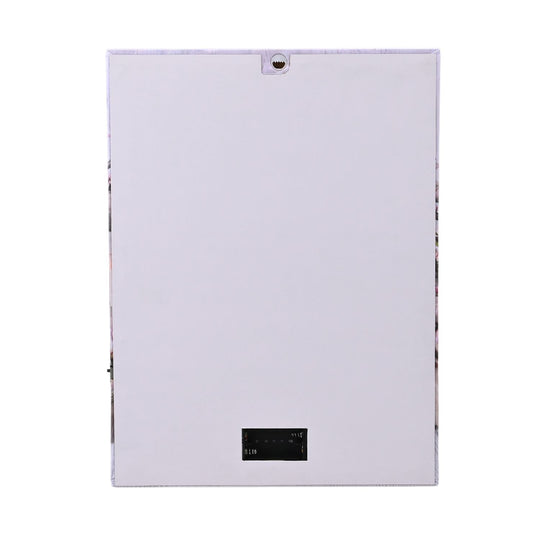 LED-Leinwandbild mit Orchideenmotiv, 30 x 40 cm, MDF-Rahmen, batteriebetrieben