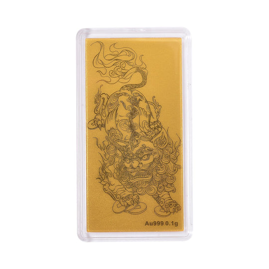 999er Gold-Rosenbarren, 100mg