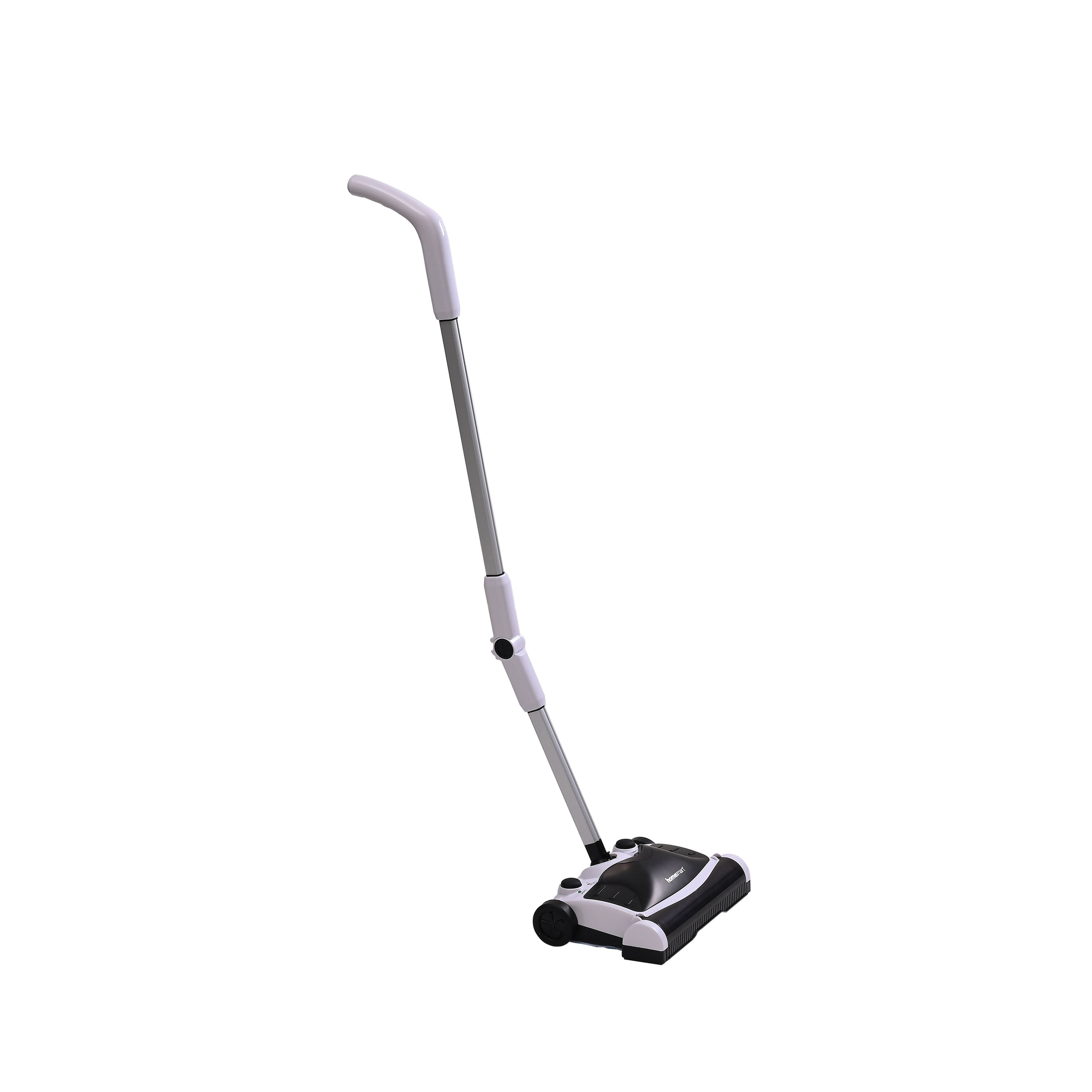 Homesmart Elektrischer Power-Sweeper mit Wischfunktion, kabellos, 2 Geschwindigkeiten, 250 ml Staubbehälter, 29x20x109 cm, Wiederaufladbar