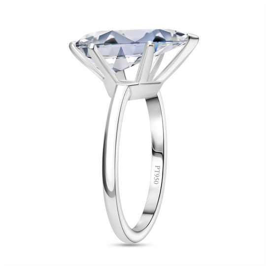 LUXURIANT DIAMANT - Lab Grown Diamant VS-GH IGI Zertifiziert Ring 950 Platin (Größe 20.00) ca. 5.00 ct