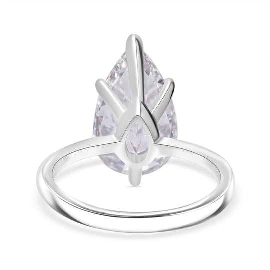 LUXURIANT DIAMANT - Lab Grown Diamant VS-GH IGI Zertifiziert Ring 950 Platin (Größe 20.00) ca. 5.00 ct
