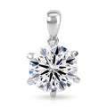 LUXURIANT IGI zertifizierter VS-EF Labor Rundschliff Diamant Anhänger in 950 Platin - 5 ct.