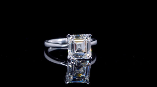 LUXURIANT DIAMOND - Lab Grown Diamant IGI zertifiziert VS/G Ring 950 Platin (Größe 17.00) ca. 5.00 ct