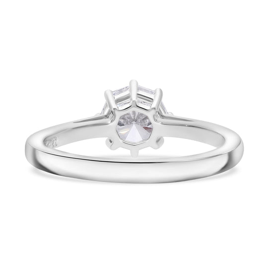 LUXURIANT DIAMOND - Lab Grown Diamant SGL zertifiziert VS-EF Ring 950 Platin (10 - 15 Werktage Liefertag) ca. 1.00 ct