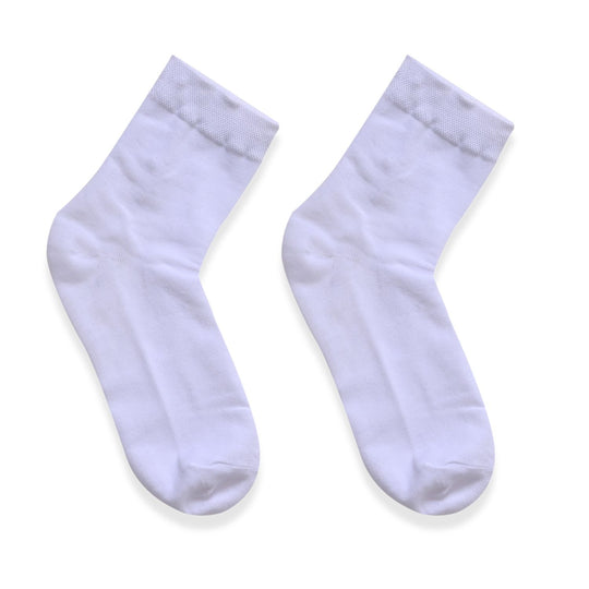 4er-Set - Socken, Polyester-Baumwolle, Größe 36-40, Weiß