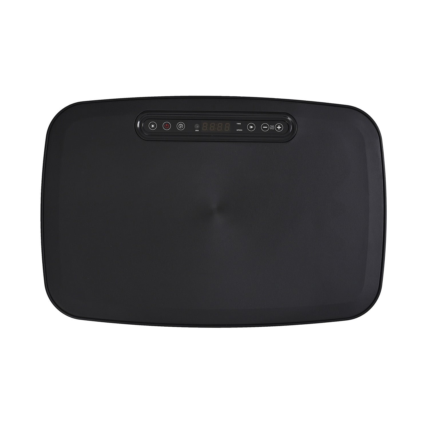 Soulsmart Vibrationsplatte mit RGB-Beleuchtung, Bluetooth-Lautsprecher und 150W-Motor, Schwarz