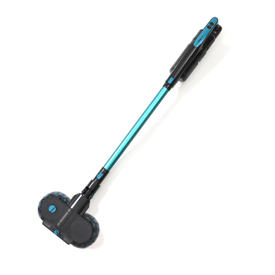 Kabelloser 2-in-1 Staubsauger und Wischmopp, multifunktional als Stiel- und Handgerät, ca. 110x25x17 cm, Lila