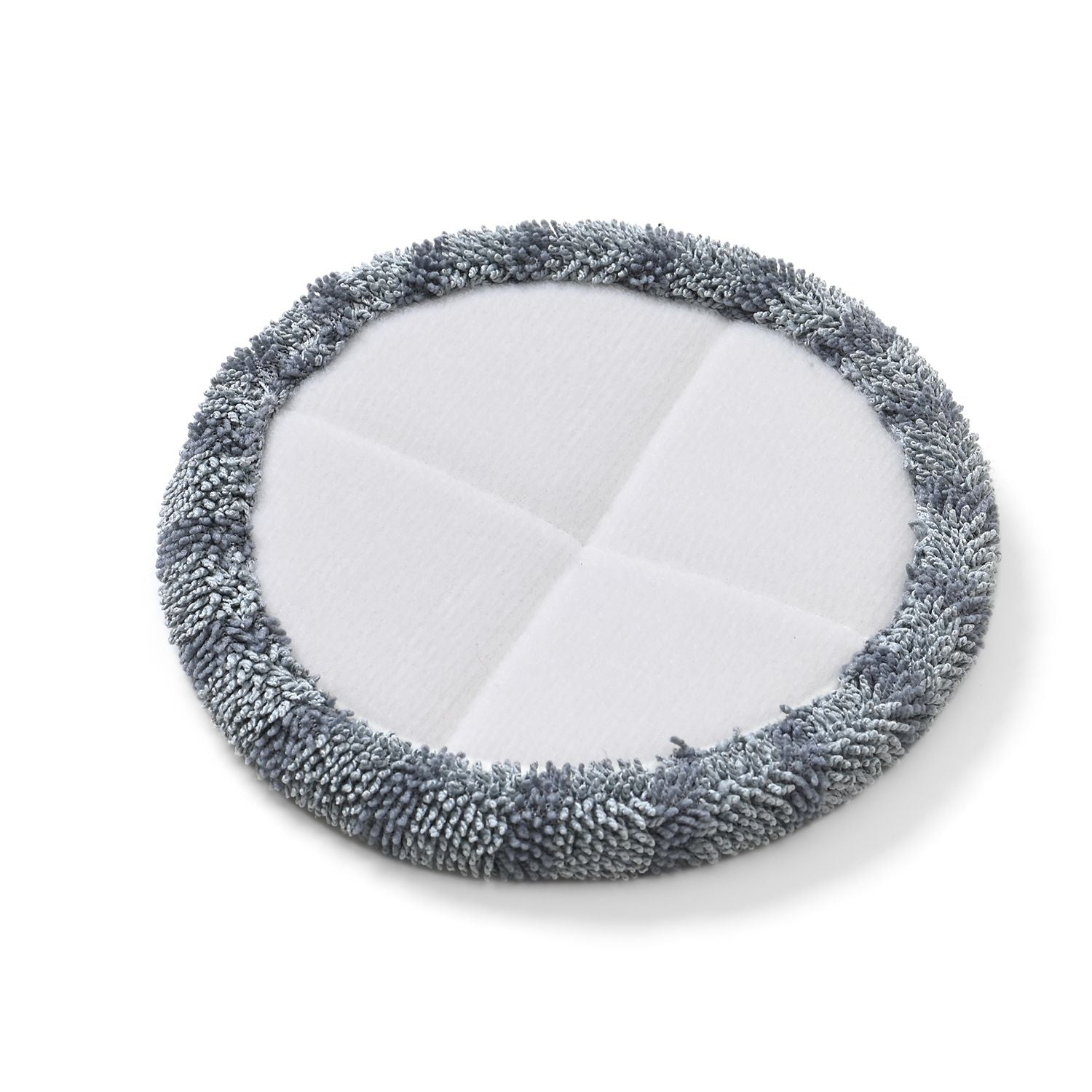 Ersatz Moppkopf Set für Staubsauger, 2 Stück, Mikrofaser Mischung, Grau