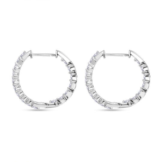 New York Kollektion - LUXURIANT DIAMOND Lab Grown Diamant SI1-SI2-GH Ohrringe 925 Silber ca. 1.50 ct