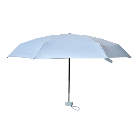 Sturmfester Poketschirm mit Etui und UV-Schutz, Glasfasergestell, 92 cm DM, 260 gr, Schwarz