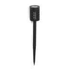 4er Set - Solar LED Gartenlichter, Flackerflamme, Kunststoff, 5.5x36?cm, Schwarz
