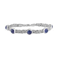 AA Tansanit Armband, 19 cm - 8,15 ct.