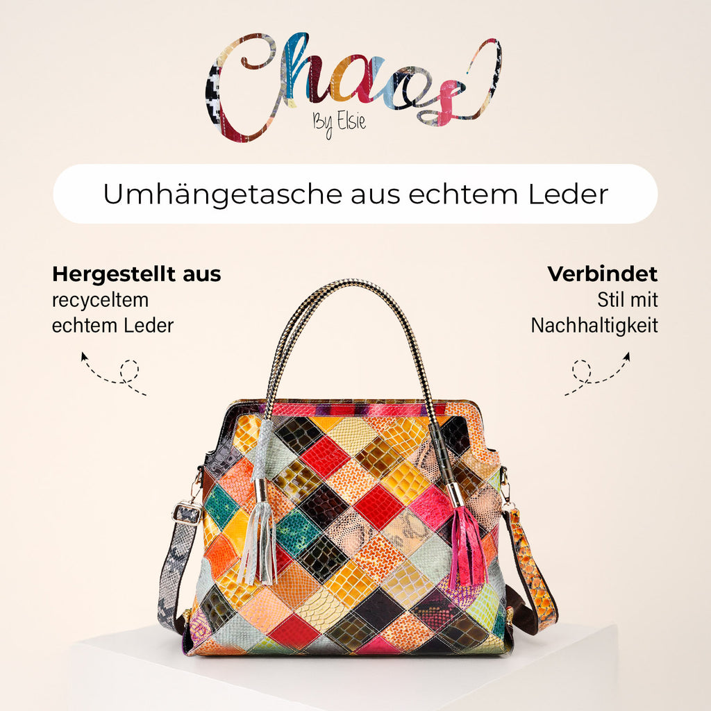 Rautenmuster mit Blume
