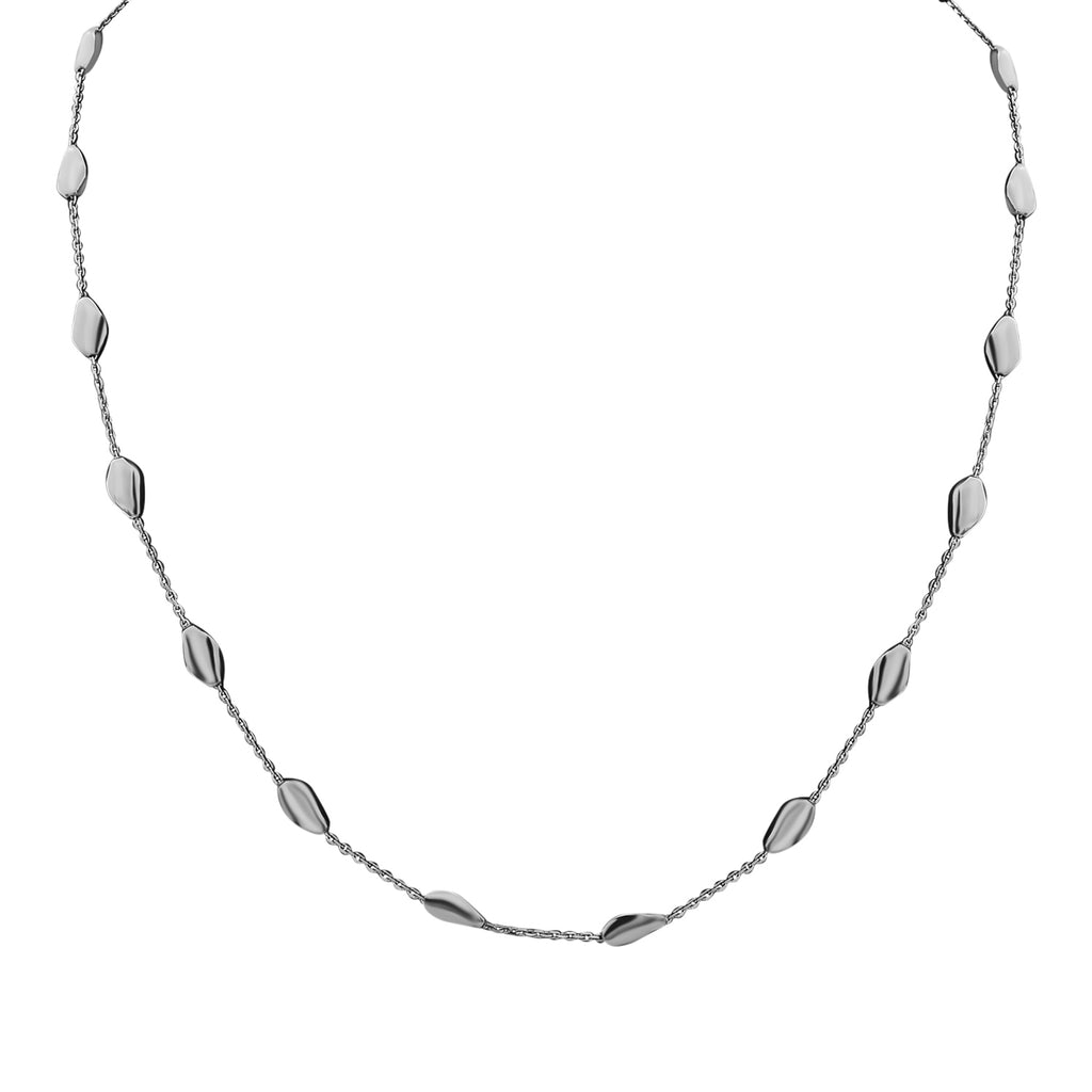 Italienische Station Kette, 925 Silber ca. 45 cm ca. 5,87g