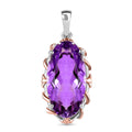 AA Rose De France Amethyst Anhänger - 8,31 ct.