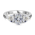 LUXURIANT DIAMOND - Lab Grown Diamant VS-EF SGL zertifiziert Ring 950 Platin (Größe 17.00) ca. 2.00 ct