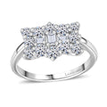 LUXURIANT DIAMOND - Lab Grown Diamant VS-EF SGL zertifiziert Ring 950 Platin (Größe 17.00) ca. 2.00 ct