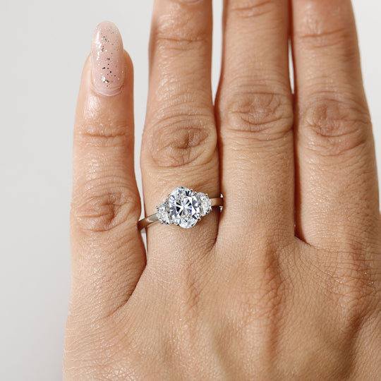 LUXURIANT DIAMOND - Lab Grown Diamant VS-EF IGI zertifiziert Ring 950 Platin (10-15 Tage Liefertag) (Größe 20.00) ca. 2.00 ct