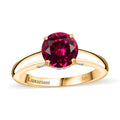 AAA Lab Grown Bixbit, Lab Grown Diamant AGI zertifiziert Ring 417 Gold (Größe 20.00) ca. 2.71 ct