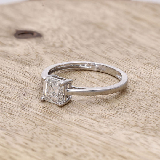 LUXURIANT DIAMOND - Lab Grown Diamant VS-EF IGI zertifiziert Ring 950 Platin (Größe 16.00) ca. 1.00 ct