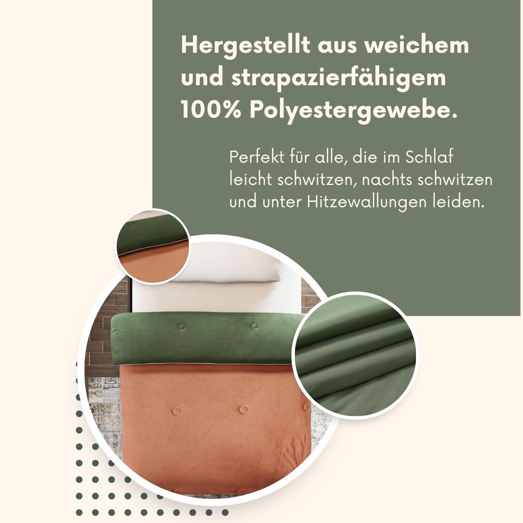 Kupfer und Dunkelgrün