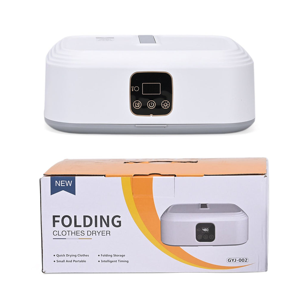HOMESMART - Faltbarer Kleidertrockner mit Fernbedienung, 900W, 50Hz, 27x11x20,5 cm