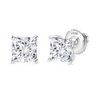 LUXURIANT DIAMOND - Lab Grown Diamant VS-EF IGI zertifiziert Ohrringe Ohrringe, 950 Platin ca. 2.00 ct