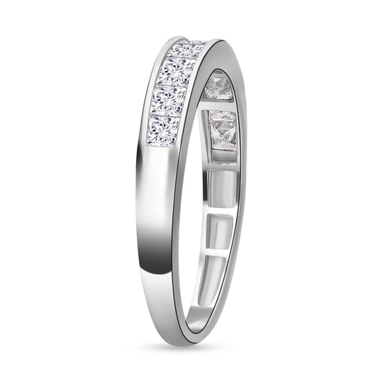 LUXURIANT DIAMOND - Lab Grown Diamant VS-EF SGL zertifiziert Ring 585 Weiß  Gold (Größe 16.00) ca. 1.00 ct