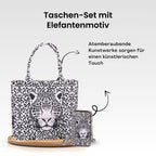 schwarz weiß leopard