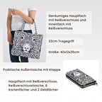 schwarz weiß leopard