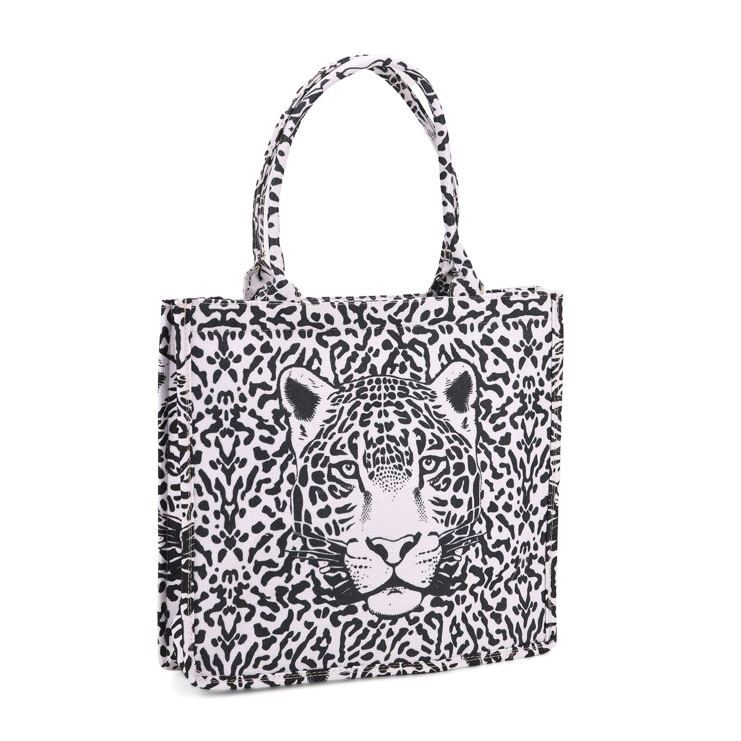 schwarz weiß leopard