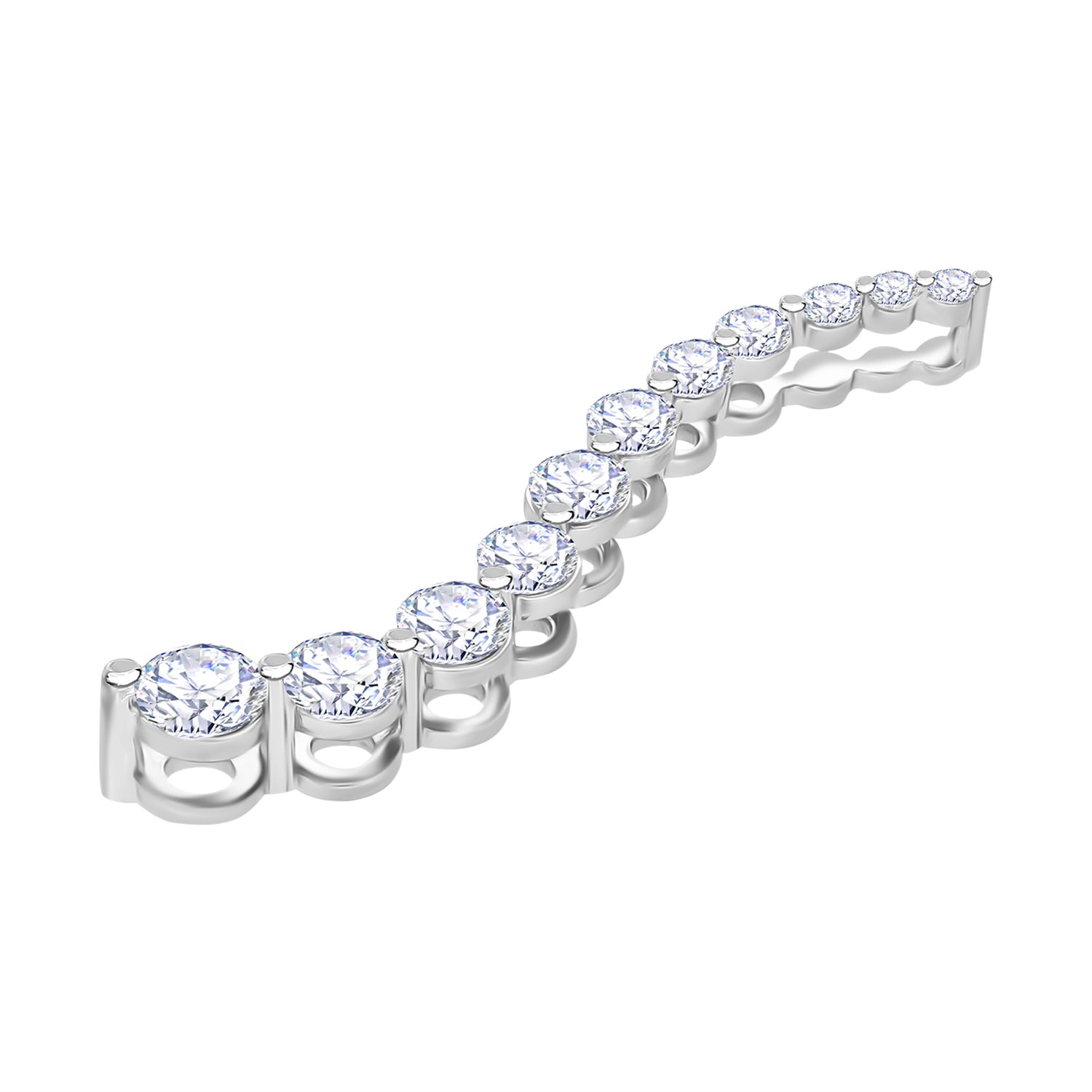 LUXURIANT DIAMOND - Lab Grown Diamant VS-EF SGL zertifiziert Anhänger 950 Platin ca. 1,00 ct.