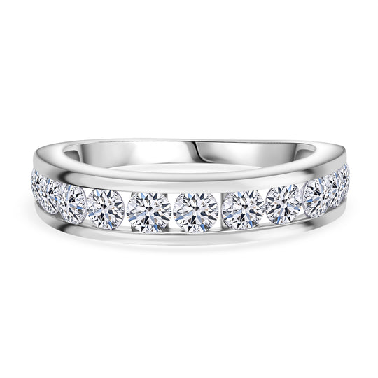 LUXURIANT DIAMOND - Lab Grown Diamant VS-EF SGL zertifiziert Ring 950 Platin (Größe 20.00) ca. 2.00 ct