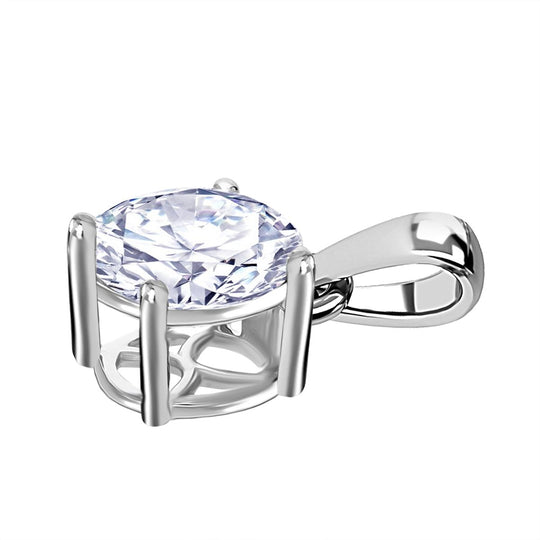 LUXURIANT DIAMOND - Lab Grown Diamant VS-EF IGI zertifiziert Anhänger 950 Platin ca. 3,00 ct.
