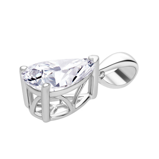 LUXURIANT DIAMOND - Lab Grown Diamant VS-EF IGI zertifiziert Anhänger 950 Platin ca. 3,00 ct.