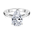LUXURIANT DIAMOND - Lab Grown Diamant VS-EF IGI zertifiziert Ring 950 Platin (Größe 19.00) ca. 3,00 ct
