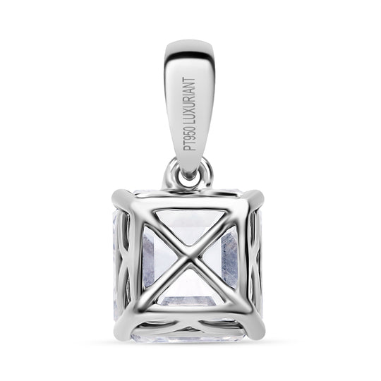 LUXURIANT DIAMOND - Lab Grown Diamant VS-EF IGI zertifiziert Anhänger 950 Platin ca. 3,00 ct.