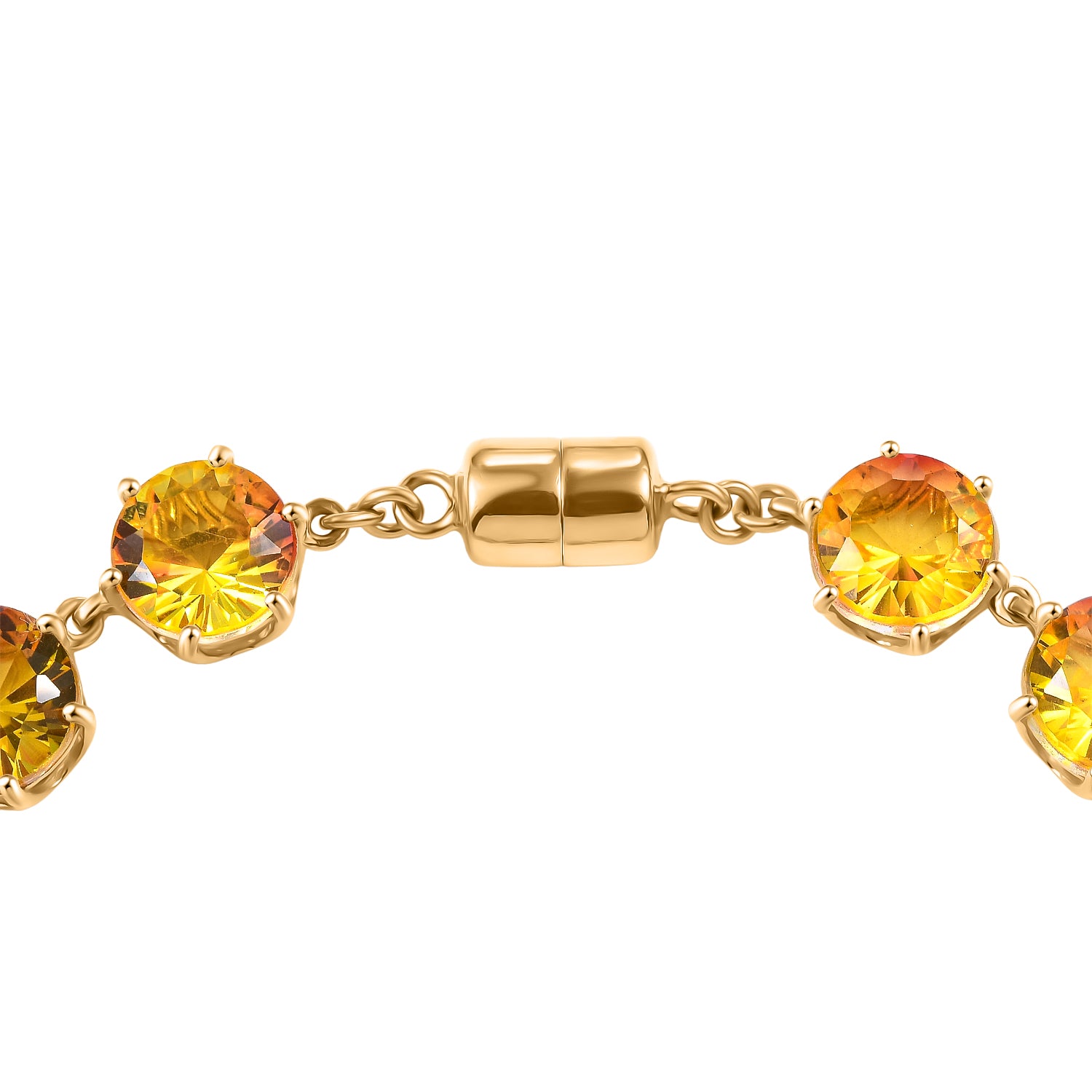 D'Joy Sphaleros Quarz Ring und 19cm Armband