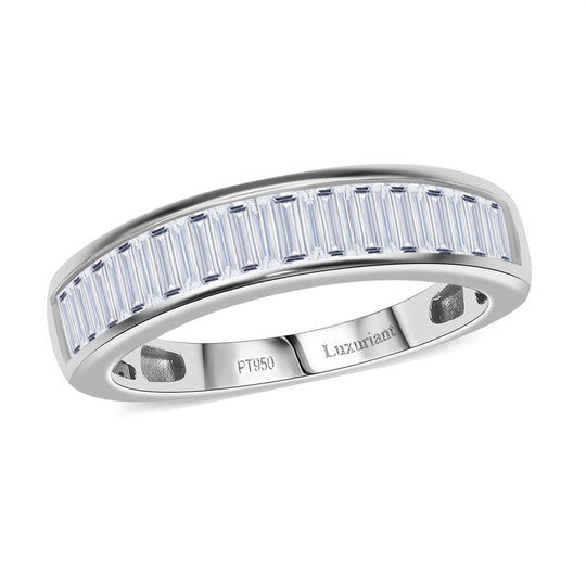 LUXURIANT DIAMOND - Lab Grown Diamant VS-EF SGL zertifiziert Ring 950 Platin (Größe 19.00) ca. 2.00 ct